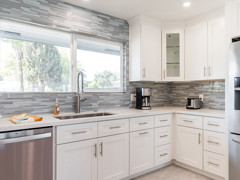 cabinet in a newly remodeled kitchen san diego ca