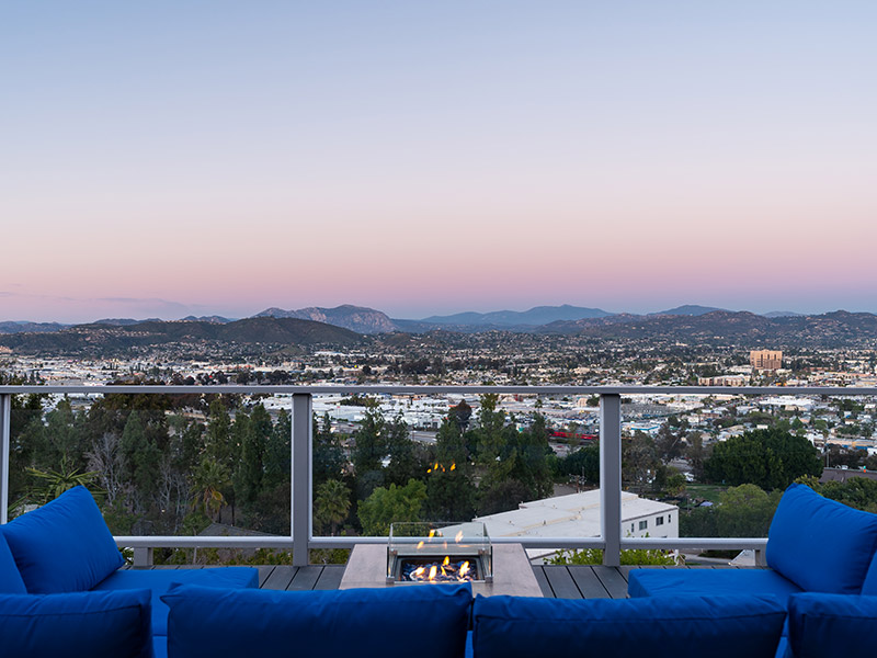 view from a terrace on a remodeled house san diego ca